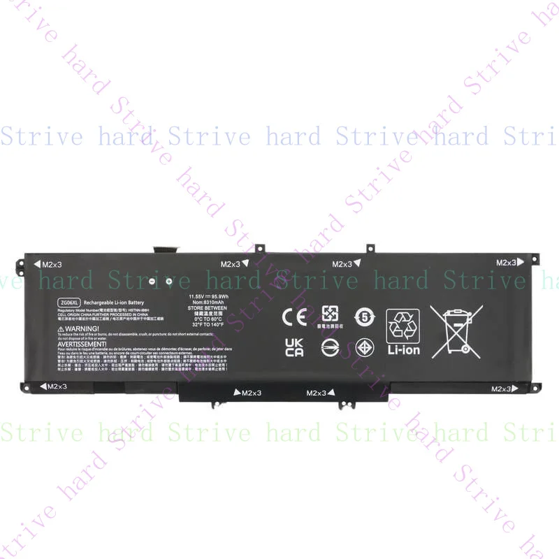 

Новый аккумулятор ZG06XL для HP EliteBook 1050 G1 ZBook Studio X360 G5 HSTNN-IB8H США