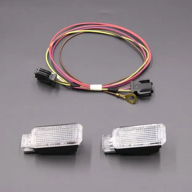 

Для Audi A3 A4 A5 A6 Q3 Q5 - Комплект светильников для бардачников, отсек для хранения ламп