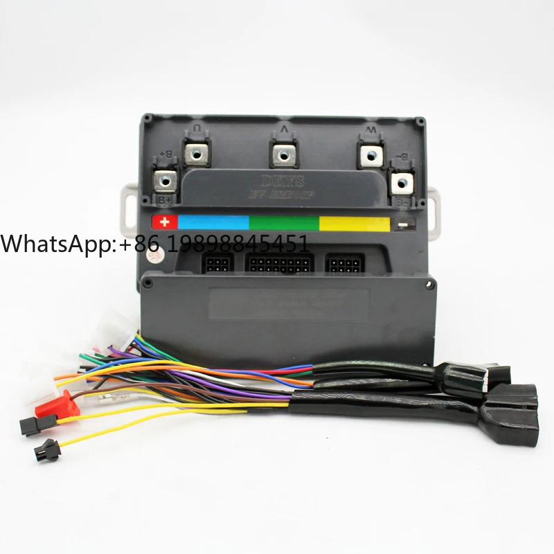 EM50S VOTOL FOC حافلة تحكم DC بدون فرش 80A مناسبة لمحركات QS 1000W-2000W