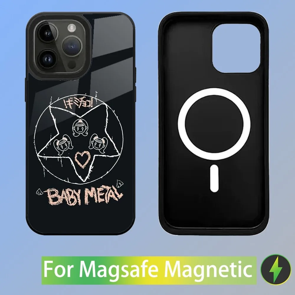 Singer B-Babymetal Phone Case For iPhone 15,14,13,12,11,Plus,Pro,Max Mini Magsafe Magnetic Wireless Charging