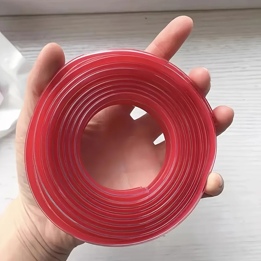 1 قطعة 1 متر/3 متر ث نوع مكافحة عثرة قطاع طاولة القهوة مكافحة عثرة حماية قطاع مصدات منزلية شفافة #3