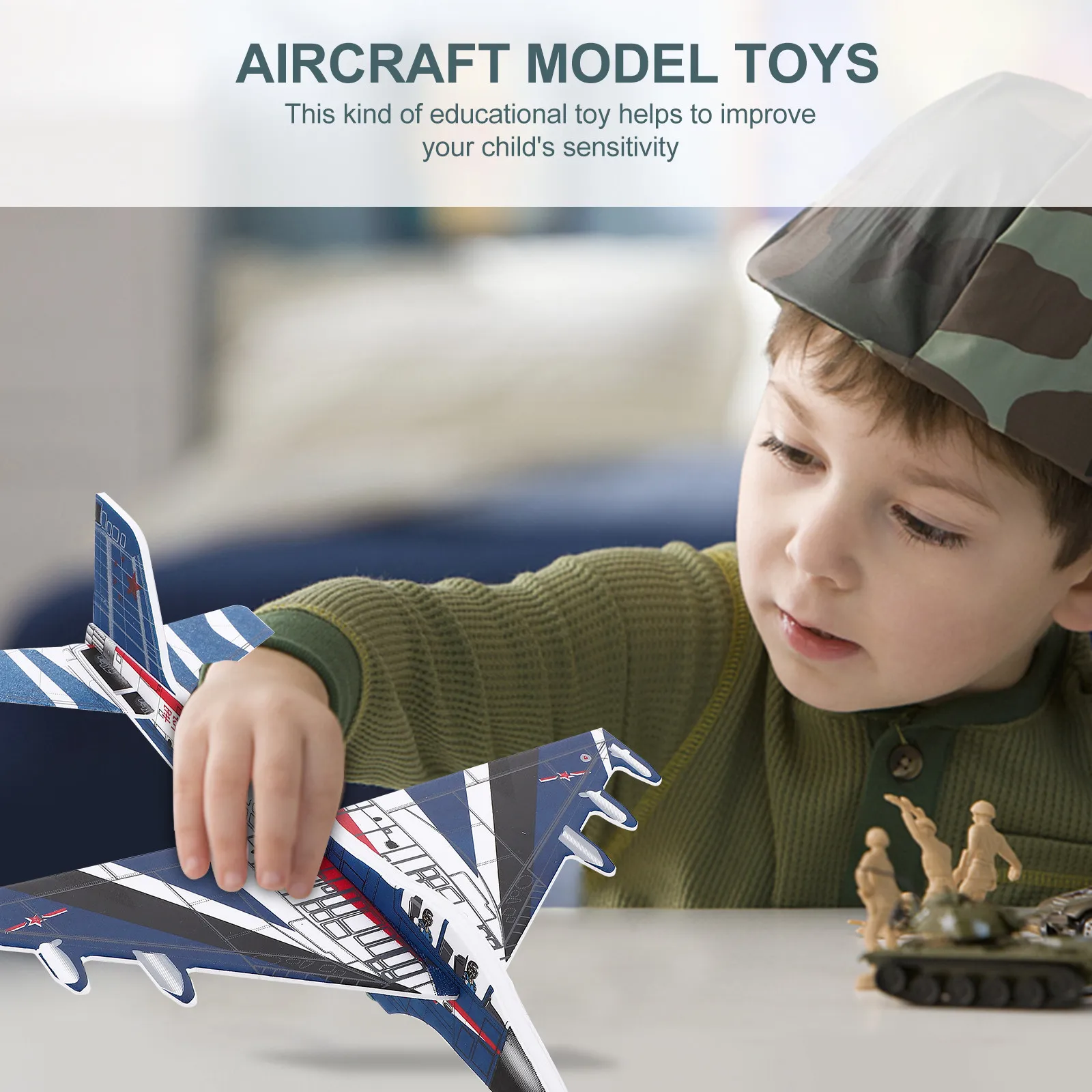 

2Pcs USB Charged Lighted Kids Glider Plane Electric Aircraft Outdoor Hand Throwing Educational Airplane Airplane Toy