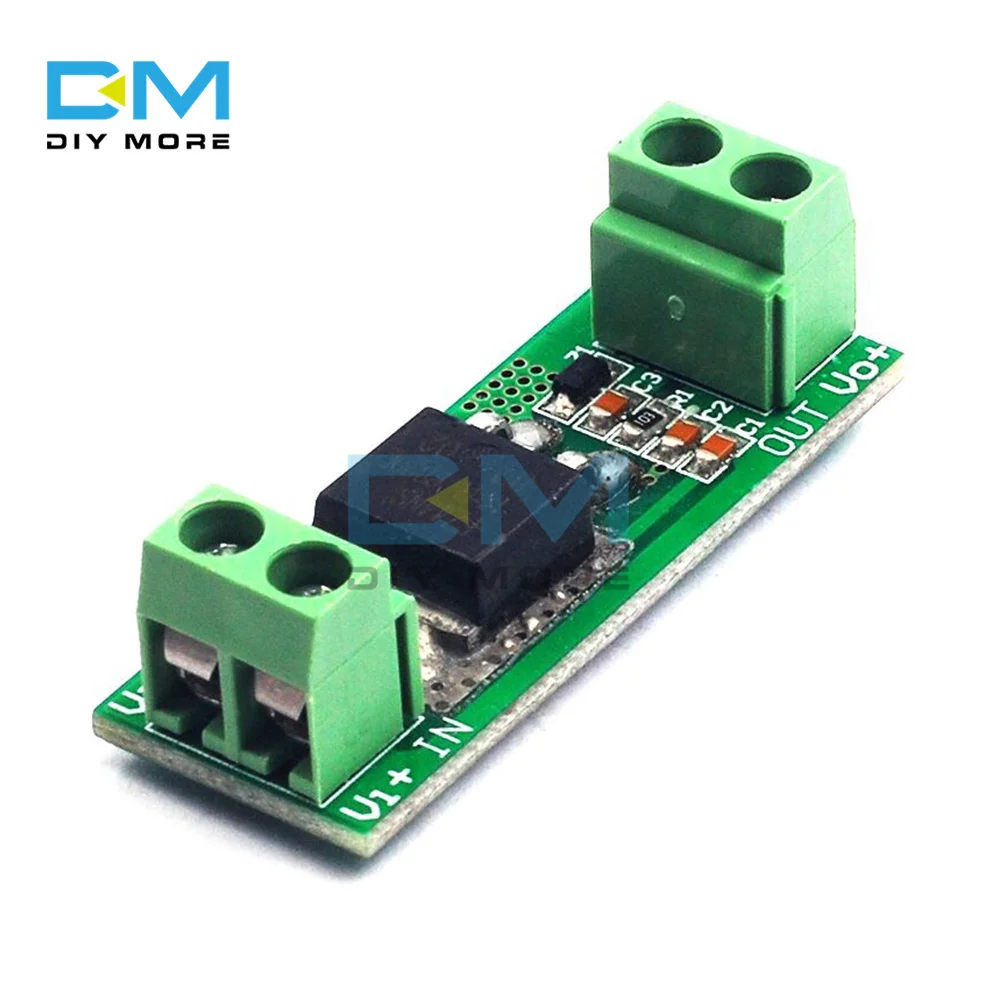 5A DC Power Supply Reverse Connection Protection Board Power Module Protection High Current and Ultra-low Voltage Drop