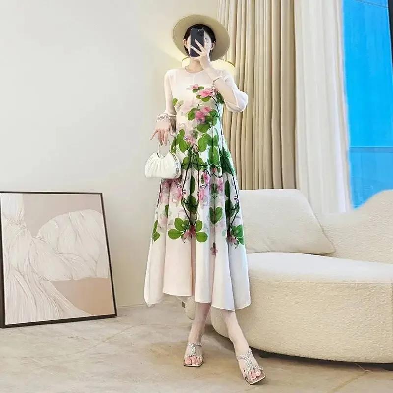 vestido-plisado-con-estampado-de-albaricoque-para-mujer-moda-de-otono-nuevo-vestido-con-cuello-redondo-y-manga-tres-cuartos-vestidos-de-corte-en-a-2db4570