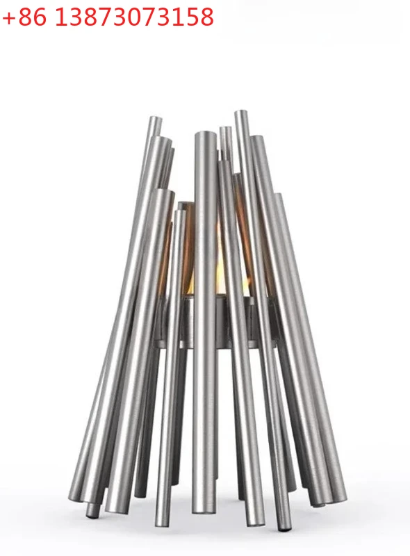 

Outdoor real fire fireplace wood burning torch garden decoration home heater