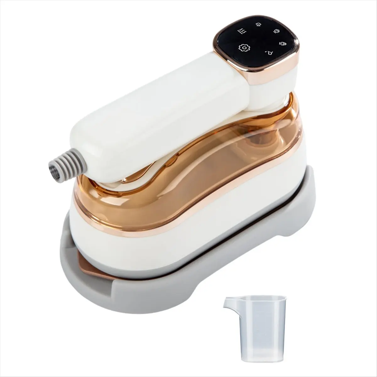 ABGU Travel Steamer for Clothes Portable Mini Ironing Machine Handheld Mini Steamer Garment Steamer for Home EU PLUG,B