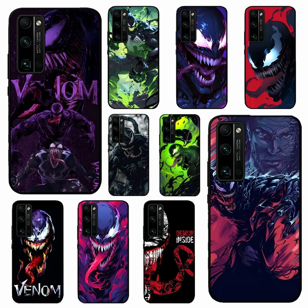 Classic Movie V-Venom Phone Case For Huawei Honor 10 Lite 9 20 7A 9X 30 50 60 70 Pro Plus Soft Silicone Cover