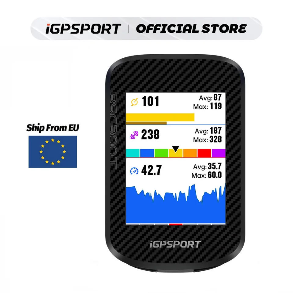 iGPSPORT BSC300T GPS Bike Computer 2.4 Touch Screen