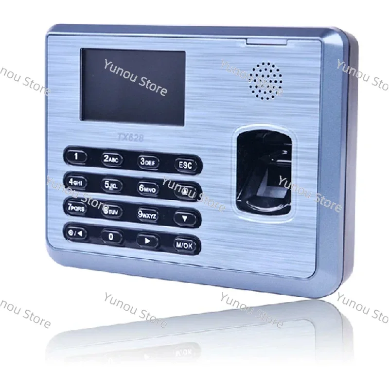 New TX628 3 Inch Color ScreenS30 TCP/IP RS232/485 Biometric Fingerprint Time Attendance Recorder Time Clock