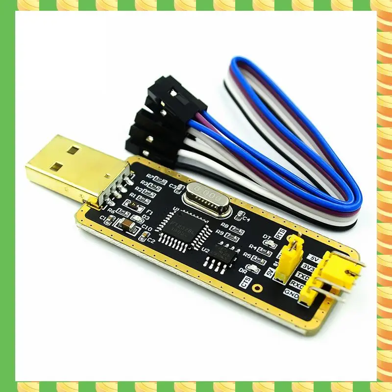 

AB53 FT232 FT232BL FT232RL Кабель USB 2.0 к TTL для загрузки модуля адаптера последовательной платы 5 В 3,3 В Поддержка Win10 для Arduino