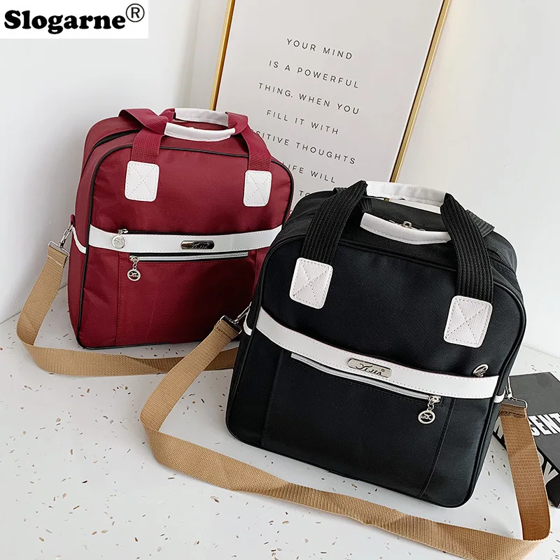 

Women Portable Travel Bag Luggage Bag Laides Suitcase Handbag Large Capacity Student Shoulder Strap Crossbody Bag Travel Duffels