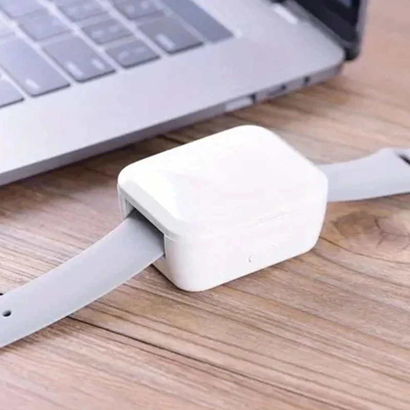 SCLS Magnetic Wireless Charger For Watch Series 1-9 SE - 750Mah Power Bank Fast Charging Dock Station With USB-A Port