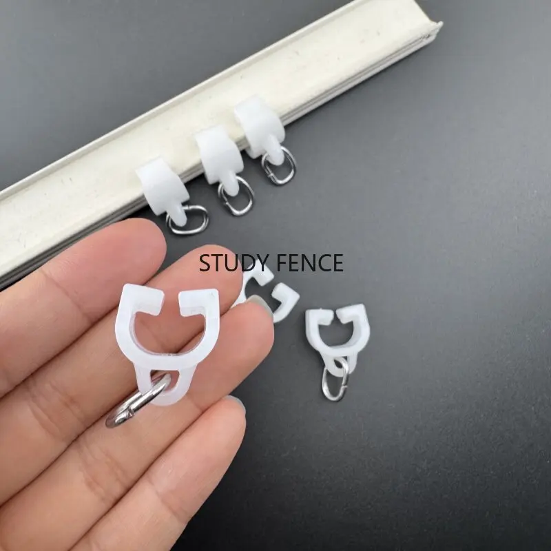 

30/60PCS Plastic window track wheel ,Old style plastic pulley, Curtain plastic roller, Home window decoration accessories