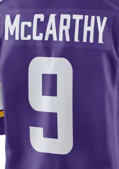 Famous brand Minnesota Football jerseys with embroidered men women youth customized #18 JEFFERSON #9 McCARTHY #31 JACKSON