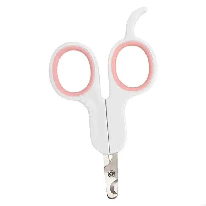 L74D مقص أظافر للحيوانات الأليفة، شفرة من الفولاذ المقاوم للصدأ، أداة تشذيب أظافر آمنة للكلاب والقطط