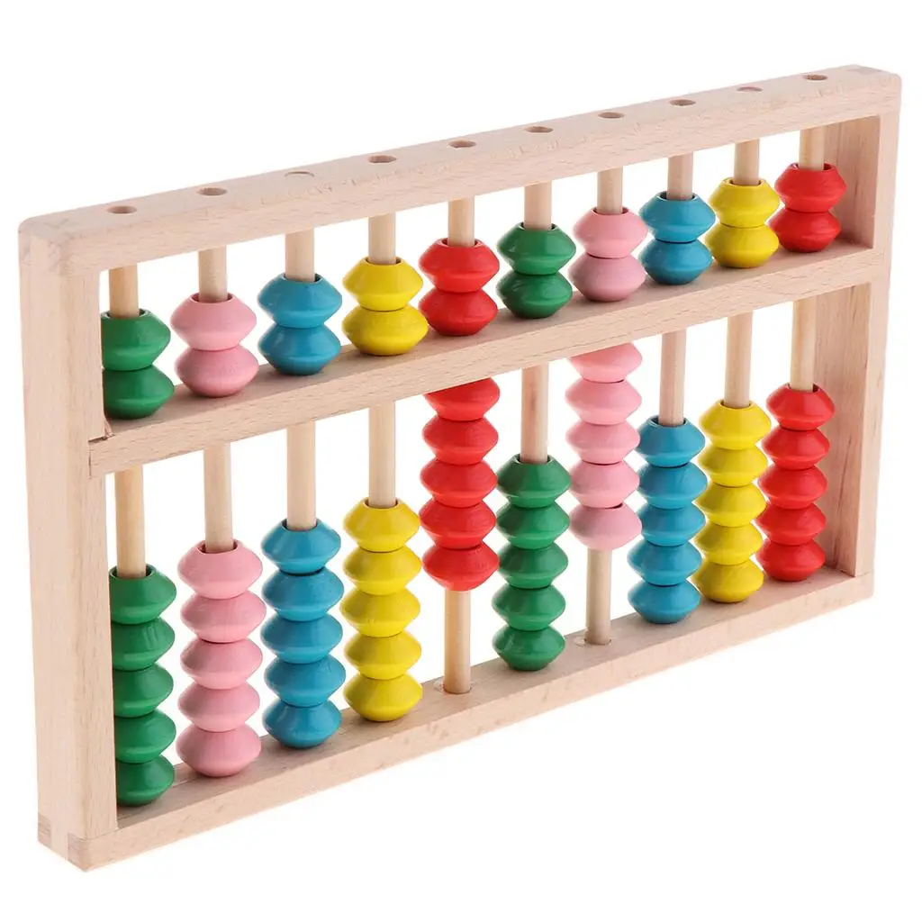 Wooden Children Counting Abacus Mathematical Educational Toy
