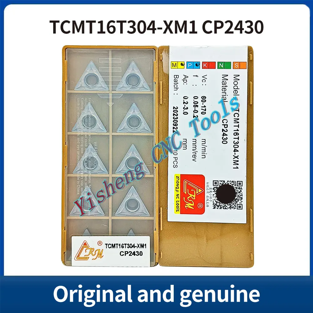 

CRM TCMT16T304-XM1 TCMT16T308-XM1 CP2430 CP2630 CP2130 Original Genuine Genuine CNC blades