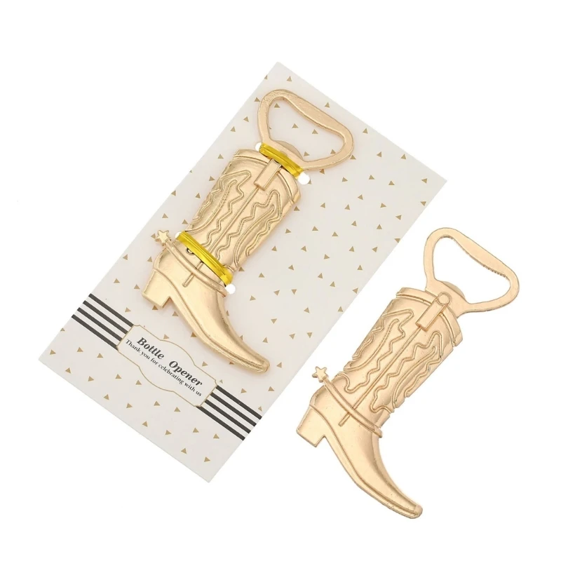 Cowboy Boot Bottle Opener for Wedding Party Birthday Party Souvenirs Decoration Dropshipping