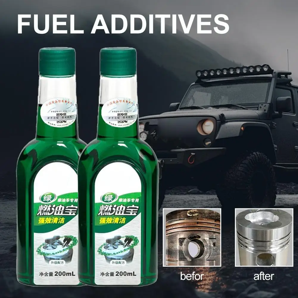1/2/3/5PCS Diesel Fuel System Cleaner Engine Protector Additive Carbon Remover for Diesel Vehicles Promotes Complete Combustion