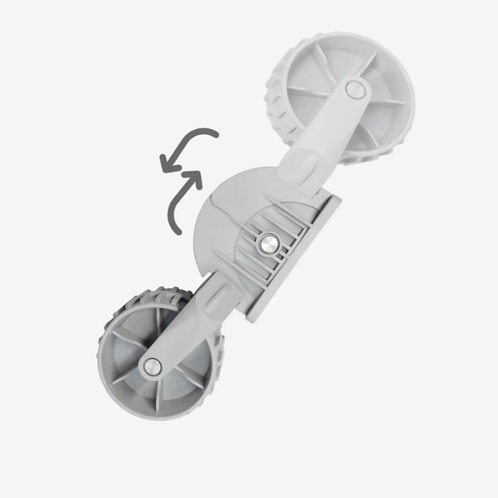 

Inflatable Boat Towing Wheels Sturdy Plastic Launching Wheels Adjustable for Kayak Fishing Boat Accessories