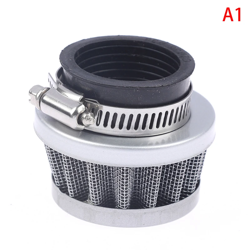 Motorcycle Air Filters 35mm Dirt Pit Bike Straight Curved Right Mini Air Filter