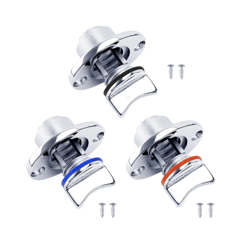 

Boat Canoe Thread Bung Fit 25mm Hole Universal Stainless Steel Boat Transoms Garboard Drain Plug with O Seal Ring