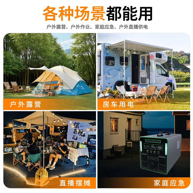 3500W High-power Outdoor Mobile Power Supply 220v Can Cook Rice, Go Out for Self-driving Tour, Car Mobile Power Supply 6.3kWh