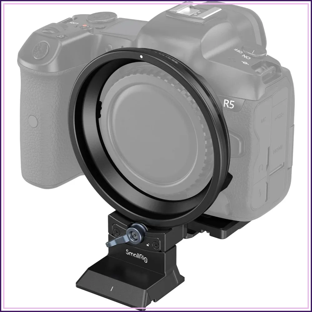 

Rotatable Collar Mount Plate for Canon R5/R5C/R6/R6 Mark II, Horizontal-to-Vertical Mount - 4300