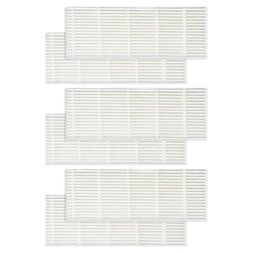 6 قطعة مرشحات فراغ ل Eicobot R20 جهاز آلي لتنظيف الأتربة قطع غيار التنظيف المنزلي استبدال الملحقات