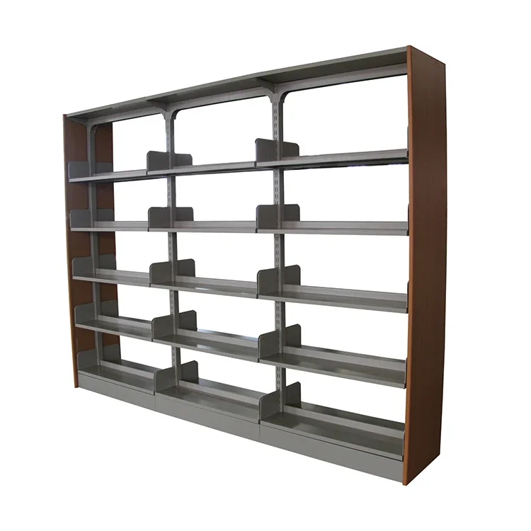 University Reading Room Steel Bookcase Old Book Display Stand