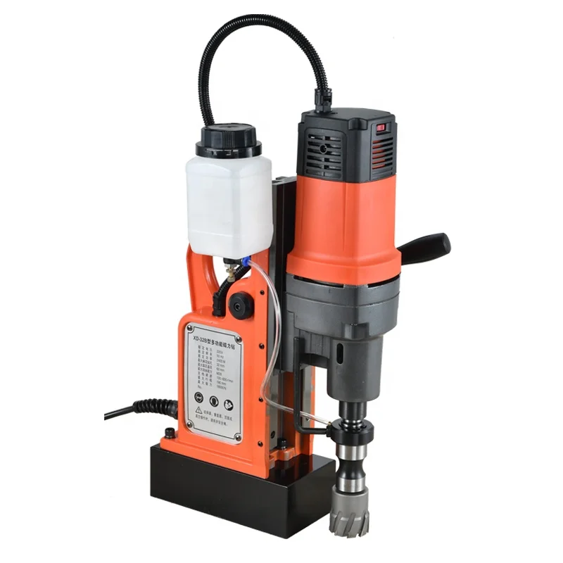 

MW-32B 32mm Portable Electric Magnetic Drill Machine for Twist and Annular Cutter with MT3 Morse Taper