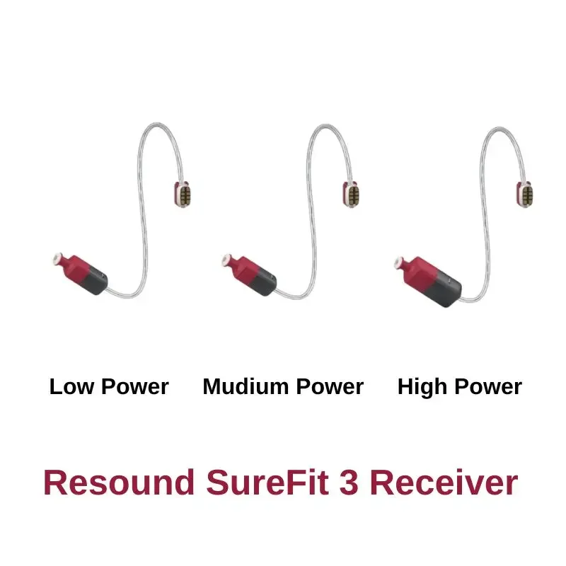 

Приемник для слуховых аппаратов ReSound SureFit 3 (опциональная мощность: LP/MP/HP) для слуховых аппаратов Resound Nexia, Omnia и ONE