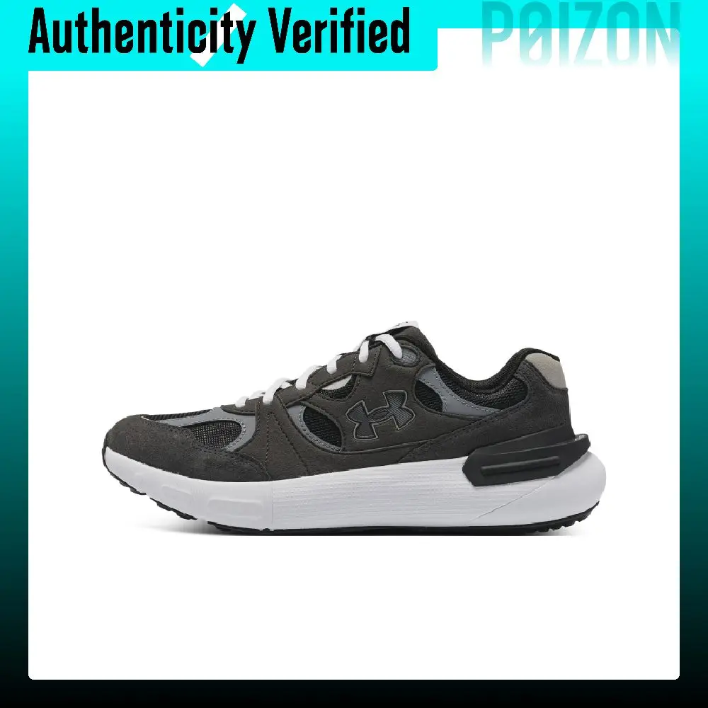 Under Armour Phantom Lux Textile, Leather Low-top Training Running Shoes Unisex Gray 3028615-100