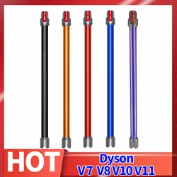 Extension Rod For Dyson V7 V8 V10 V11 Metal Aluminum Straight Pipe Bar Handheld Wand Tube Vacuum Cleaner Spare Parts Accessories