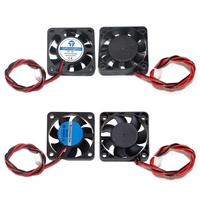 DC 5V/12V/24V Computer CPU Cooler Mini 4010 Cooling Fan 40x40x10mm Small Exhaust Fan for Ender 3 CR-10 3D Printer 27RB