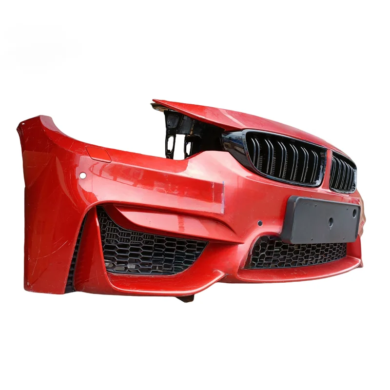 

Для BMW M2 M3 F80 F82: Передний бампер в сборе, фара, капот, крыло, пластиковые детали (б/у)