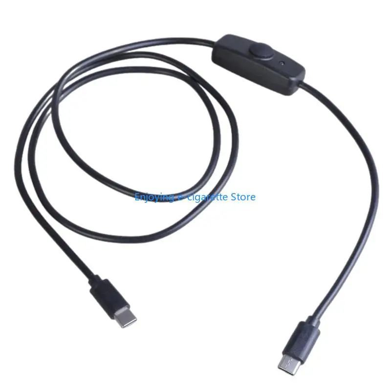 USB-C-Stecker auf Stecker, Schaltsteuerkabel, 20 W, Schnelllade-Verlängerungskabel, Y4QF – Detail 8