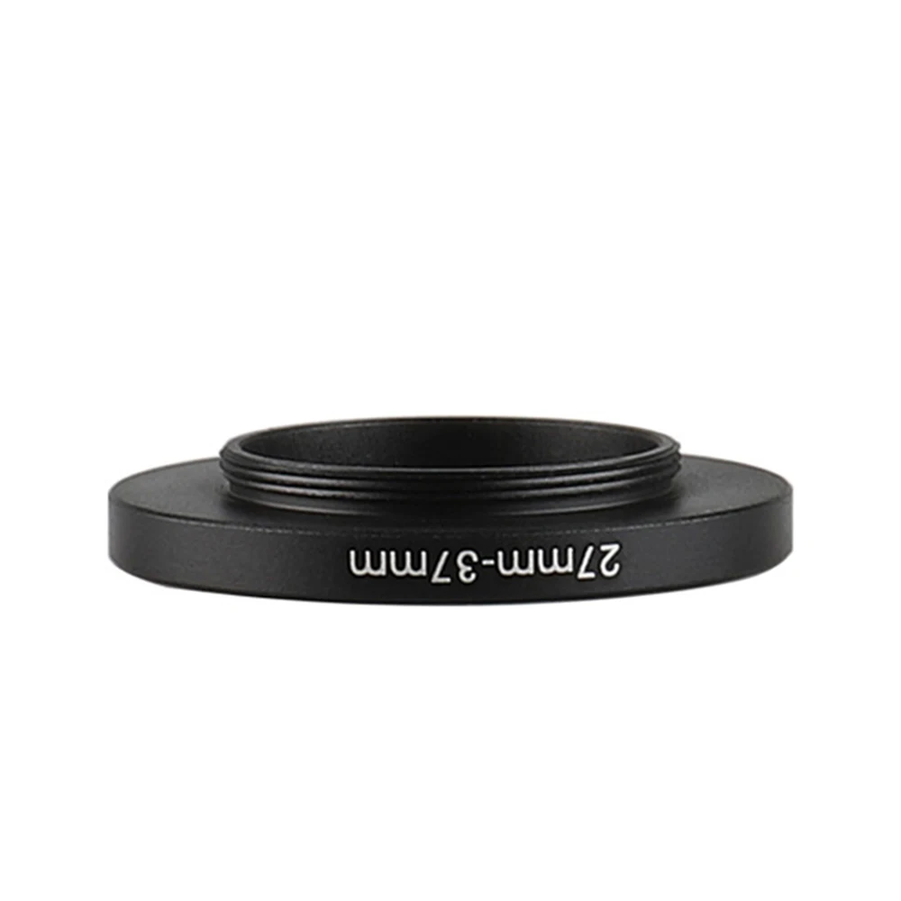 Aluminium schwarz Step Up Filter ring 27mm-37mm 27-37mm 27 bis 37 Filter adapter Objektiv adapter für Canon Nikon Sony DSLR Kamera objektiv