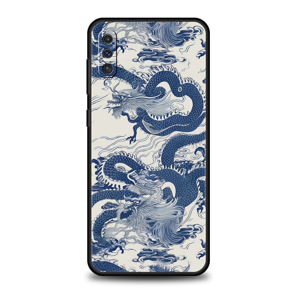 Dragon Telefoon Case Voor Samsung A56 A36 A26 A24 A16 A14 A12 A32 A50 A70 A20S A22 A30 A40 A34 A54 A42 A52 A04s A06 5G Cover