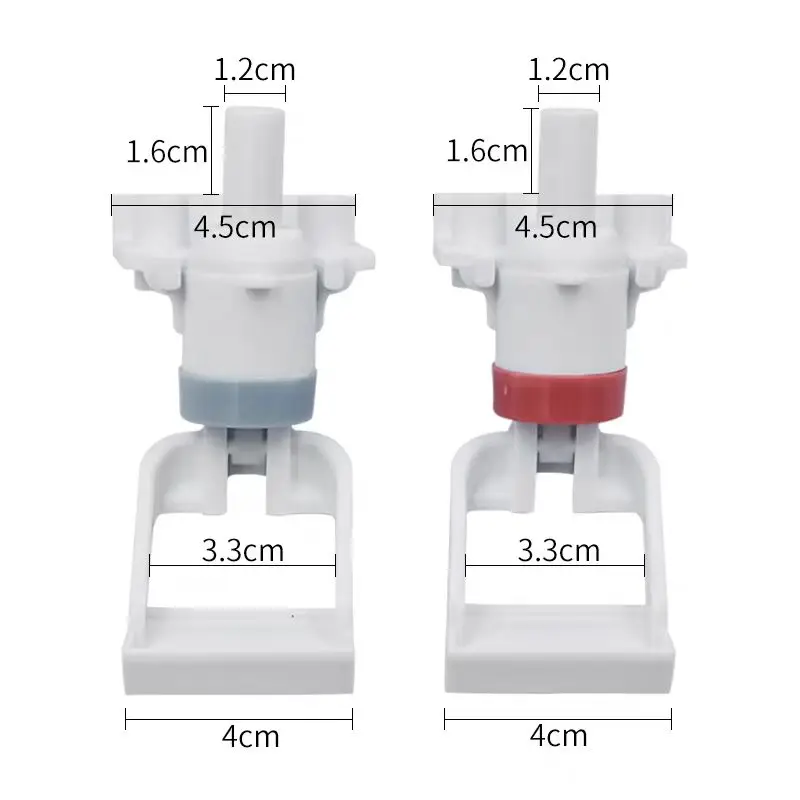 เหมาะสําหรับสวิตช์กดวาล์วจ่ายน้ํา Midea สีแดง+น้ําเงิน