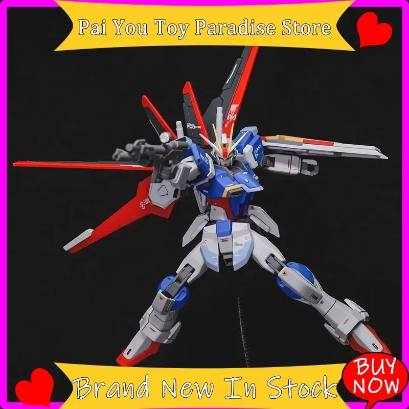 ZGNF-X56S Force Impulse Gunpla Revive Hot 1/144 HGCE Kit de Montaje de Modelo, Figura de Acción de Robot Móvil con Calcomanías de Agua, Regalo