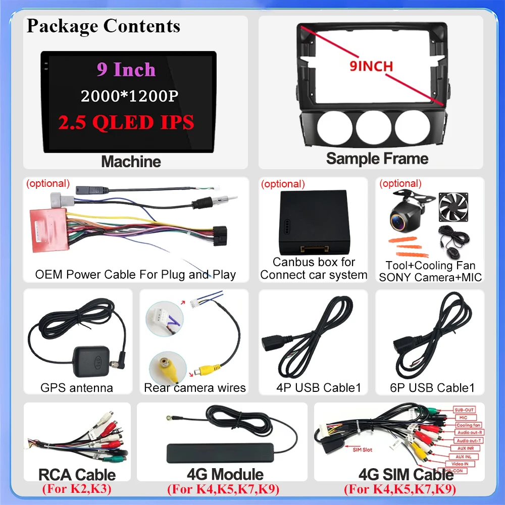 أندرويد 15 راديو السيارة لمازدا MX-5 MX5 MX 5 NC 2005-2015 الوسائط المتعددة مشغل فيديو الملاحة GPS شاشة تعمل باللمس WIFI No 2din DVD #6