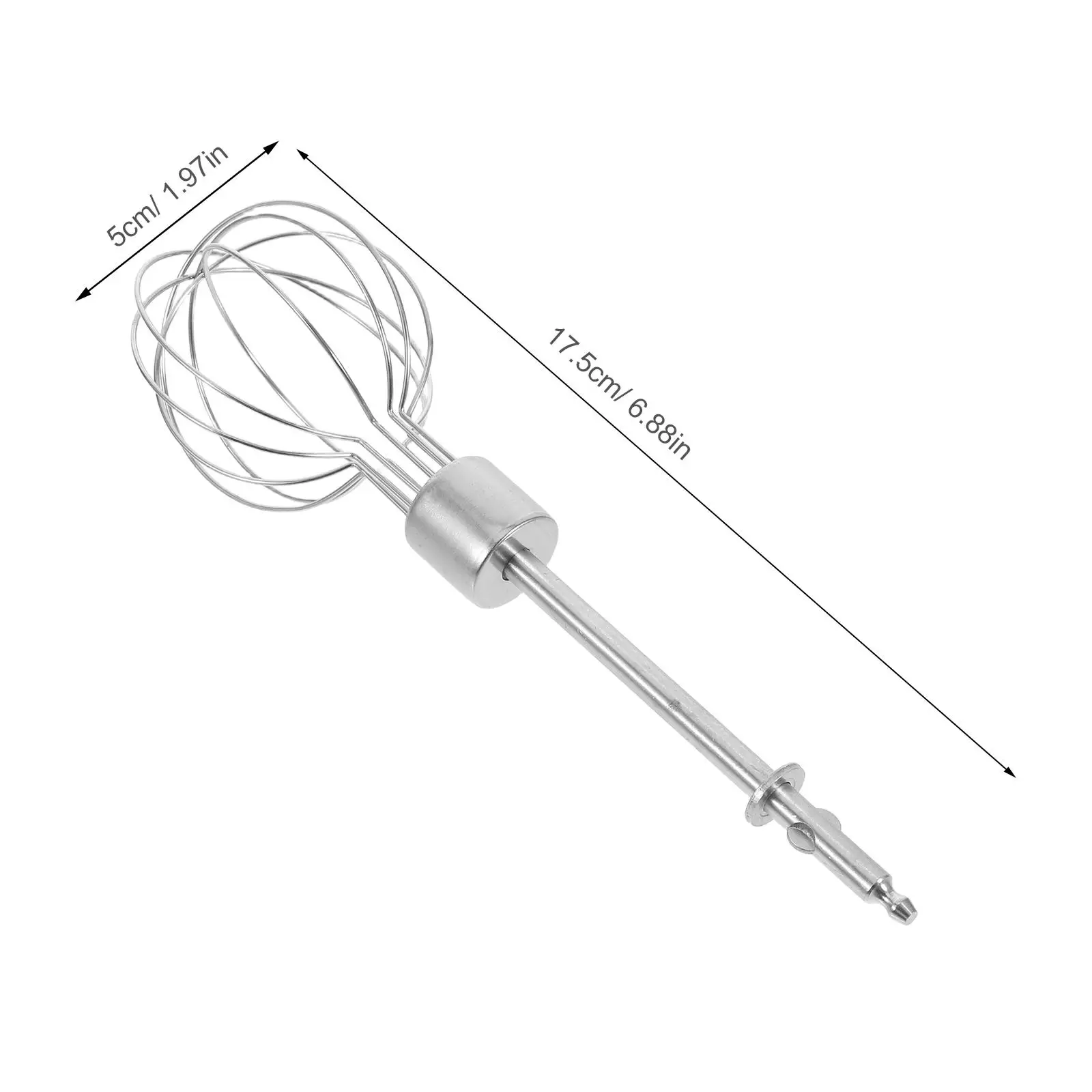 

2 Pcs Manual Egg Beater Electric Pot Stirrer Hand Push Eggbeater Drill Stick Mini