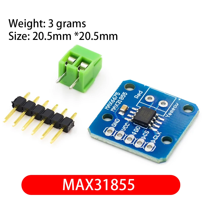 MAX31855 MAX6675 Modul K Typ Thermoelement Temperatursensor neues Temperaturmessmodul – Detail 1