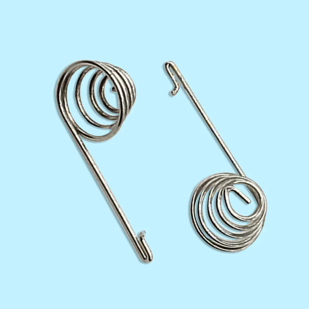 Xbox 360、ゲームコントローラー、ワイヤレスグリップ、導電性スプリング、交換部品、1ペア、2ペア、5ペア用の左右のバッテリースプリング