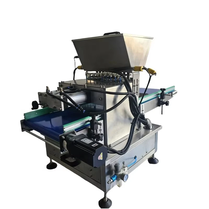 Desktop Fudge Soft Gummy Candy Chocolate Jelly Pouring Depositor Making Forming Machine Filling Depositor Production Line