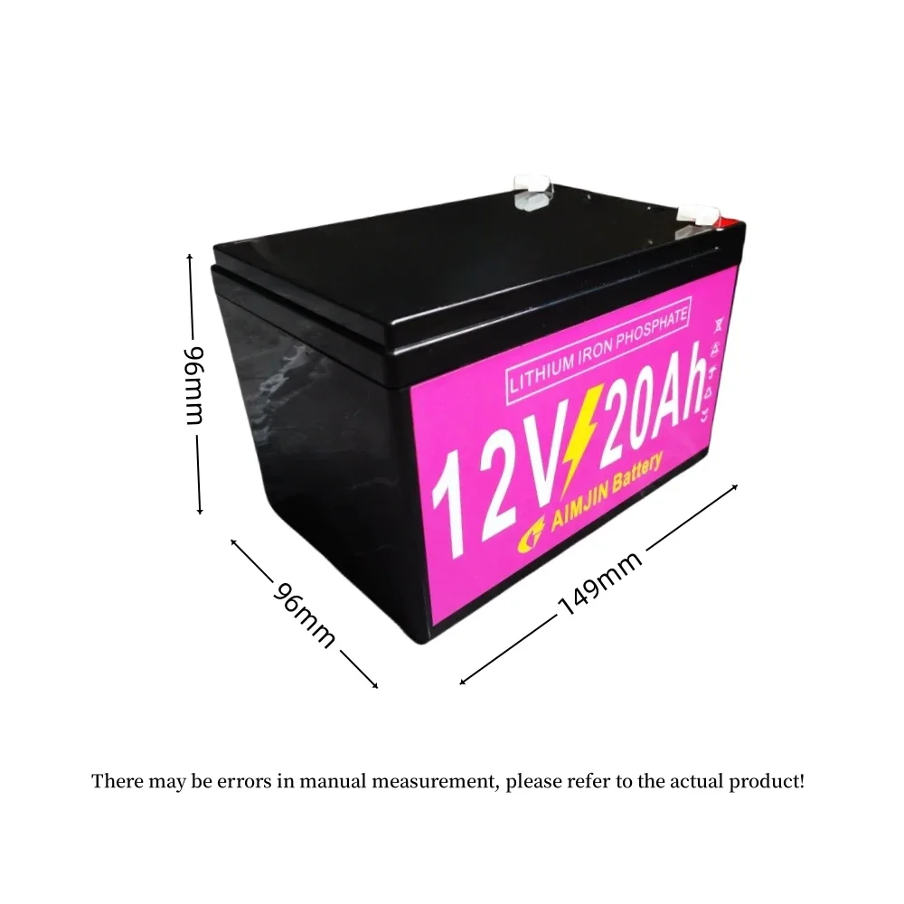 Lithium-ion rechargeable battery pack 12V 20Ah, For power supply of electric vehicles, solar street lights, and other equipment