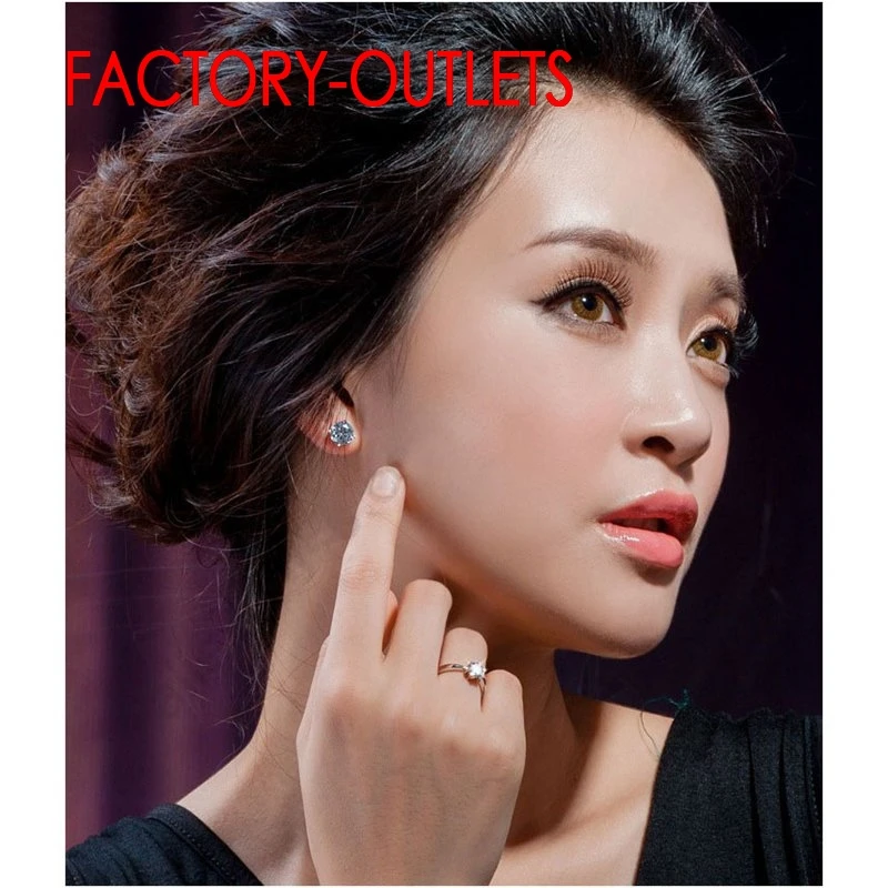 New Fashion Jewelry Real 925 Sterling Silver Romantic Bridal Set Cubic Zirconia Prong Setting Women Girls Engagement Anniversary