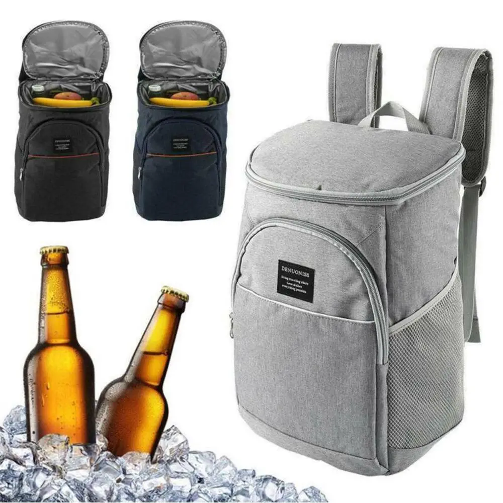 

Large 20L Thickened Keep Warm Insulated Thermal Backpack Lunch Bags Cooler Bag Ice Picnic Bag