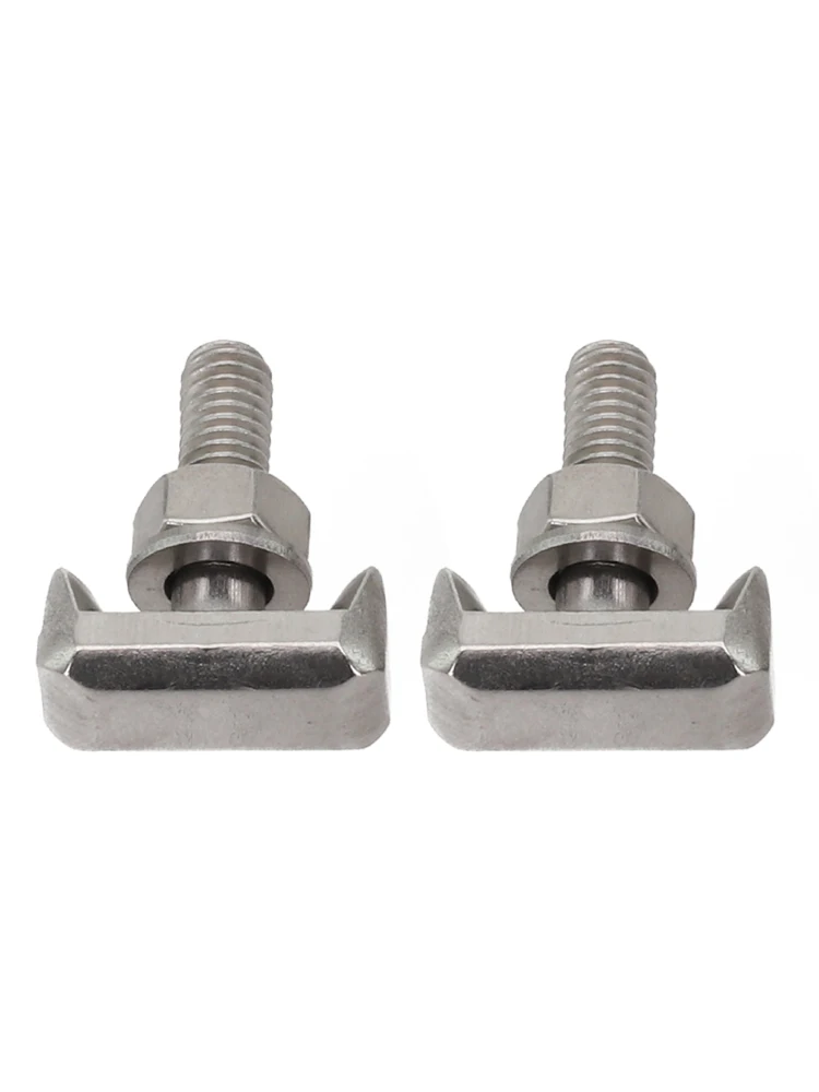 2PCS Stainless Steel Battery Connector Terminal T-Bolt Fit For Chevy 2007-2014 Parts  Accessories 19116852